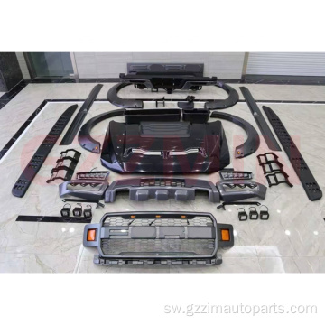 F150 2018 Front nyuma bumper facelift pana bodykit